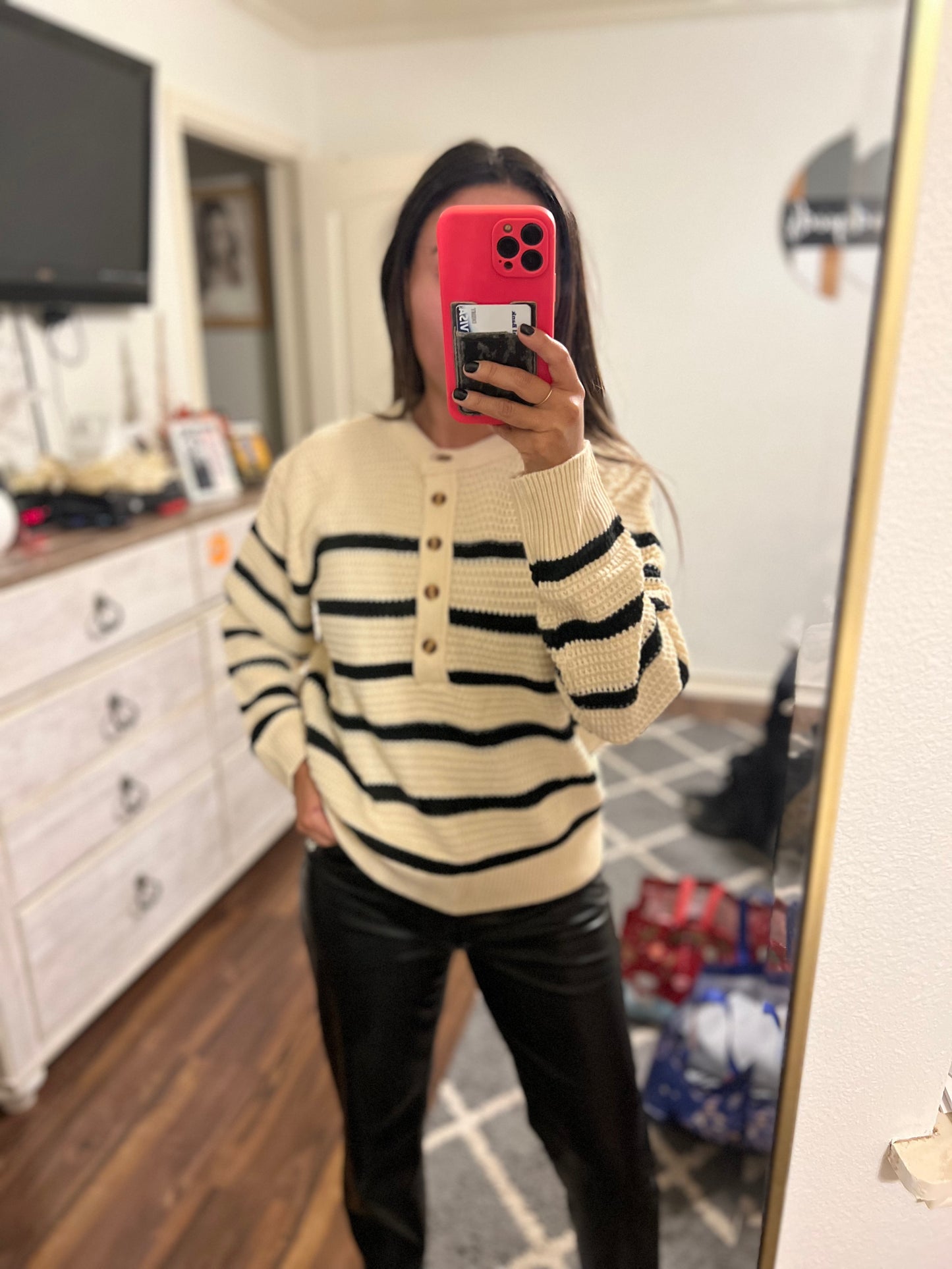 Apricot Sweater