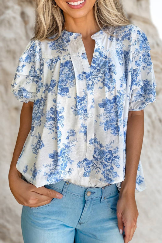 BOHO Floral Top