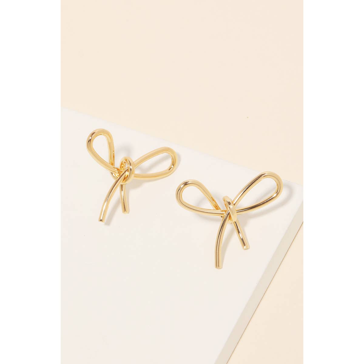 Bow Tie Stud Earrings