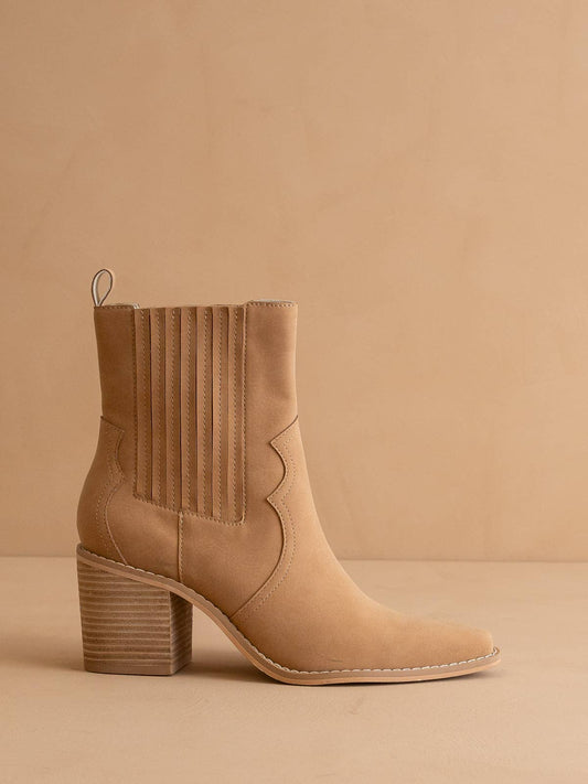 Camel Western Boot