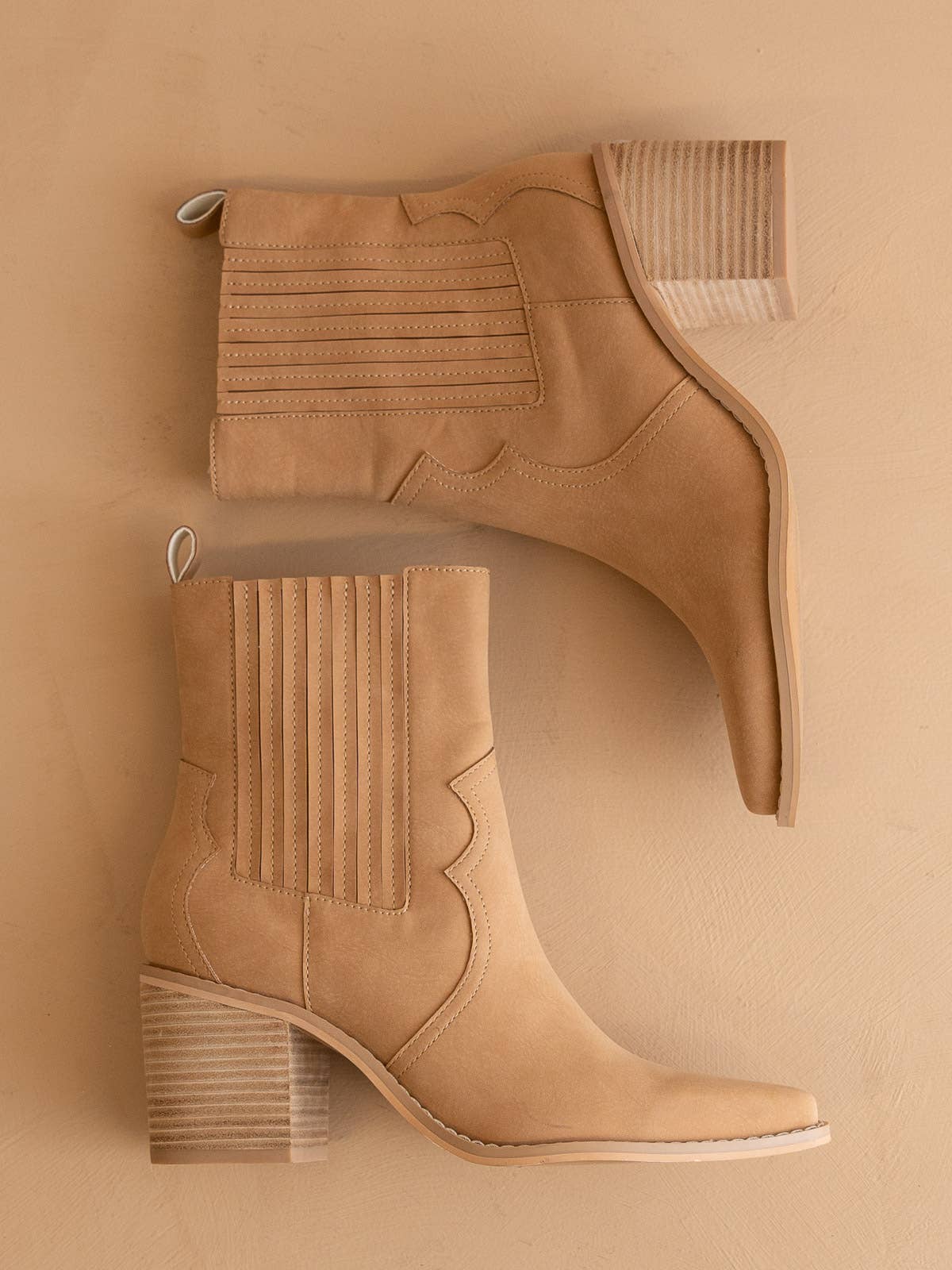 Camel Western Boot