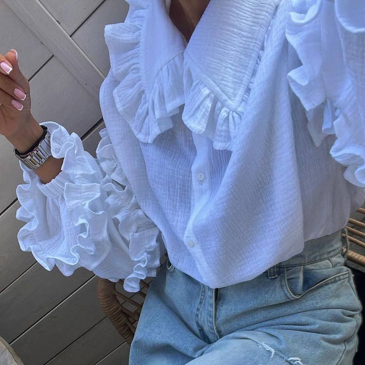 Balloon Sleeve Top