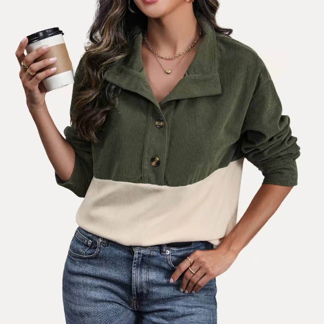 Cozy Mock Neck Long Sleeve Pullover Top
