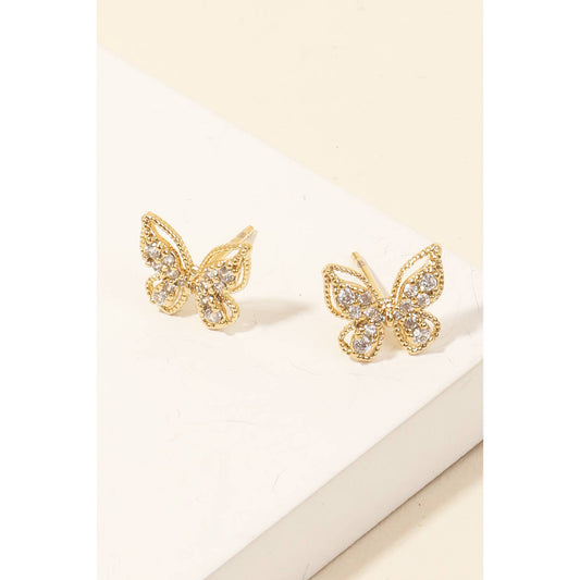 Butterfly Stud Earrings