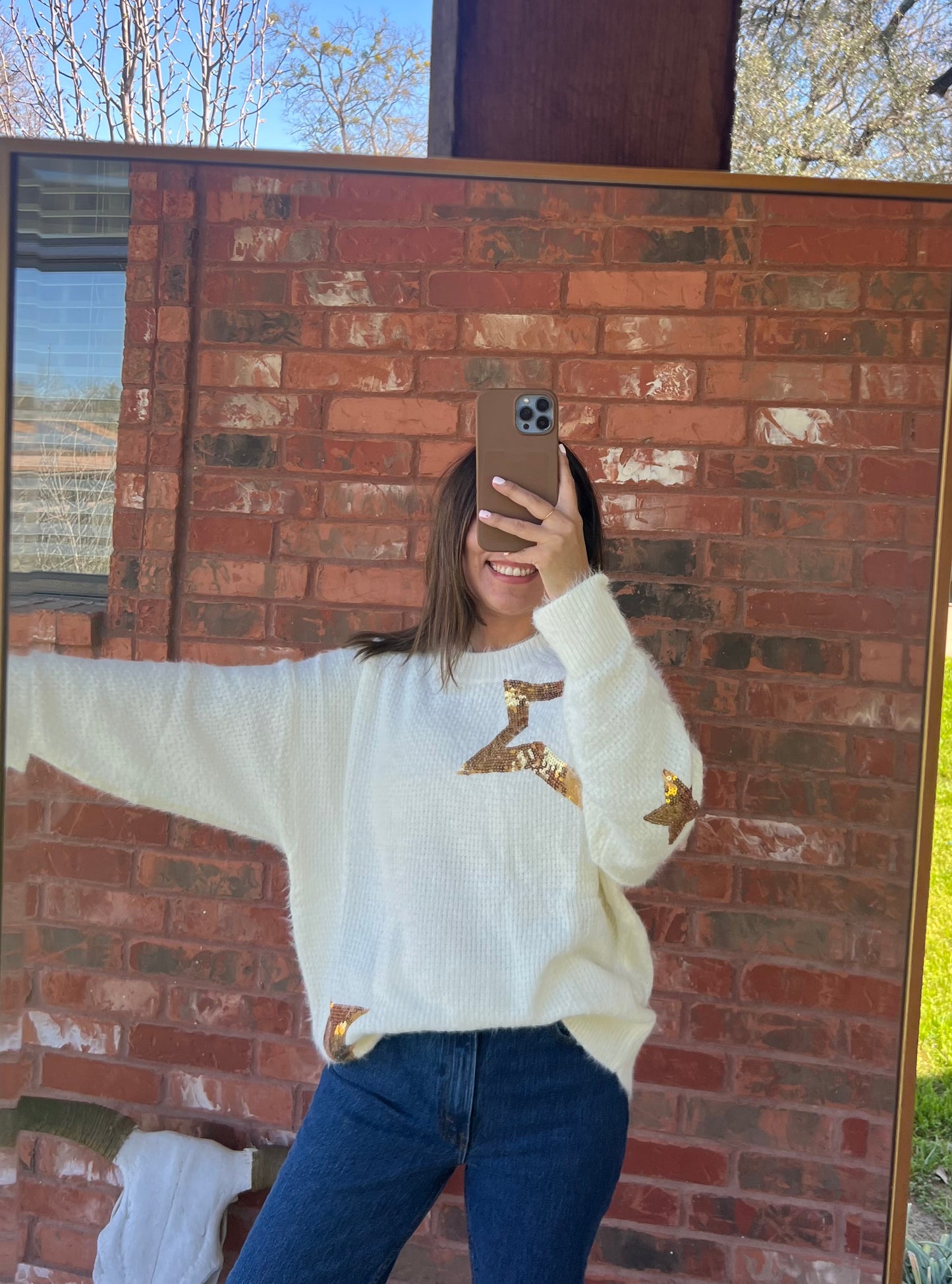 SEQUIN SWEATER