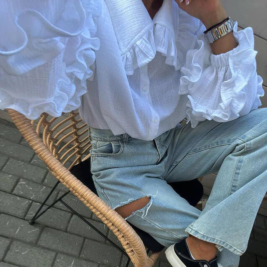 Balloon Sleeve Top