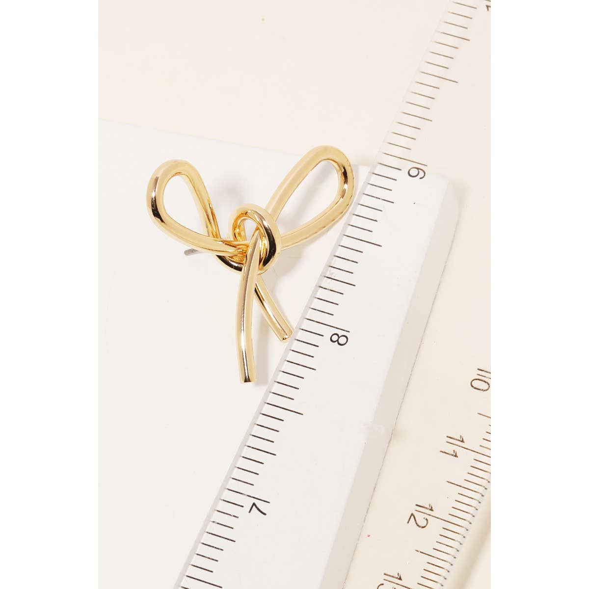Bow Tie Stud Earrings