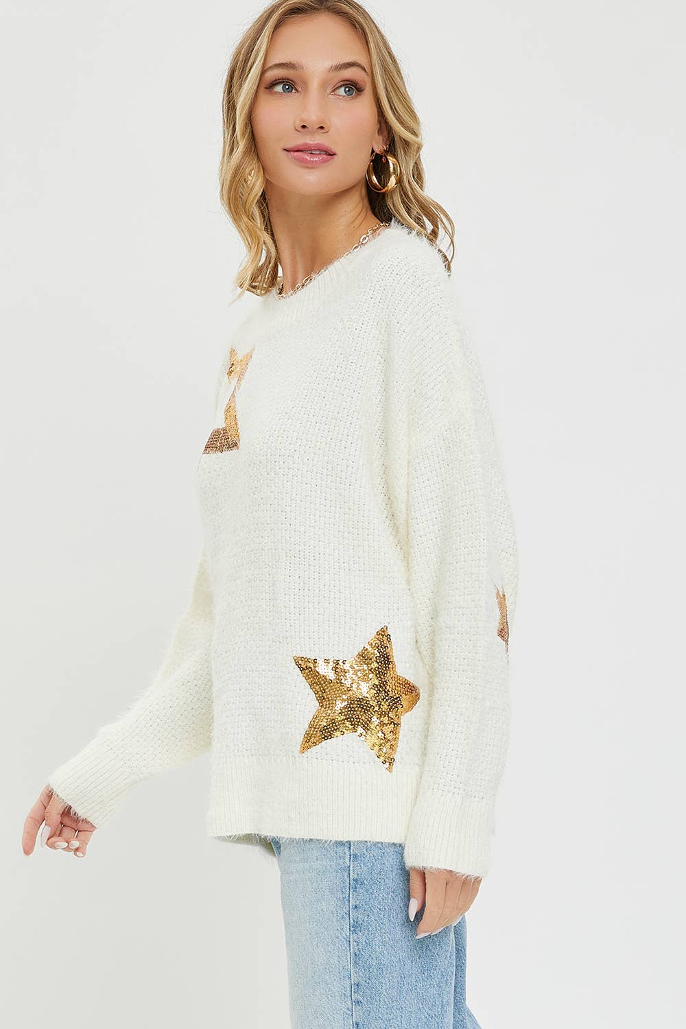 SEQUIN SWEATER