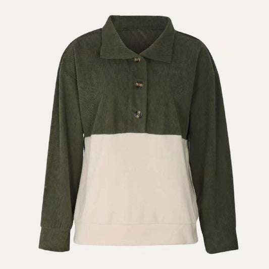 Cozy Mock Neck Long Sleeve Pullover Top
