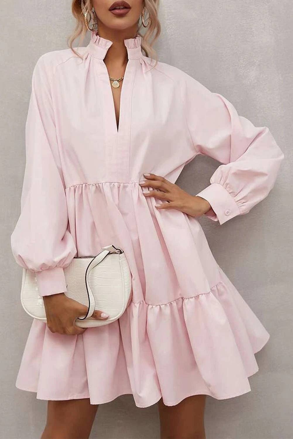 Frilled Ruffle Dress